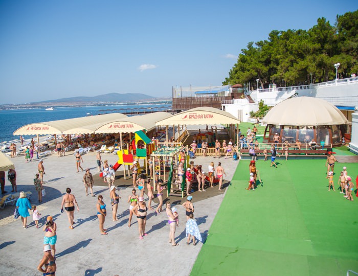 Детская зона на пляже - Санаторий «Красная Талка»